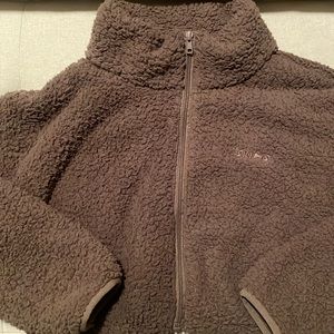 Skims Cozy Cropped Zip-Up - NEVER WORN